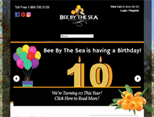 Tablet Screenshot of beebythesea.com